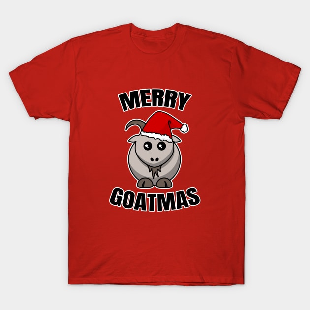 Merry Goatmas T-Shirt by LunaMay